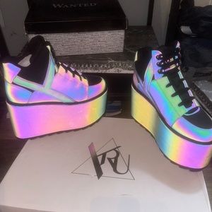 YRU platform boots worn once